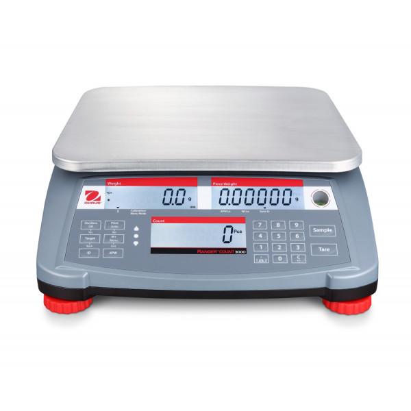 OHAUS Ranger Count 3000 RC31P1502 - 1.5kg x 0.05g counting scale