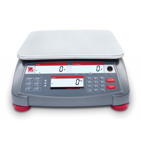 OHAUS Ranger Count 4000 RC41M6 - 6kg x 0.2g industrial counting scale
