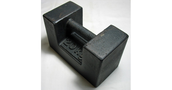 20Kg Iron Bar Calibration Test Weight 