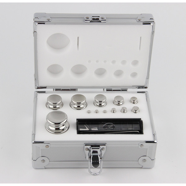 1mg to 500g Class F1 Stainless Steel Calibration Mass Set